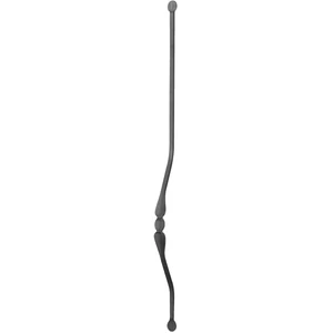 "Modern Design" Bauchstab, Vierkantmaterial, glatt, verschiedene Materialstärken und Höhen