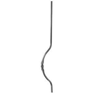 "Modern Design" Bauchstab, Vierkantmaterial, glatt, verschiedene Materialstärken und Höhen