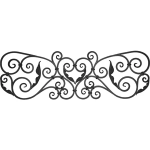 Ornament aus Schmiedeeisen