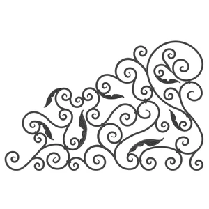 Ornament aus Schmiedeeisen