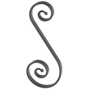 schnoerkel aus schmiedeeisen