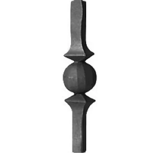 Zierknopf, geschmiedet