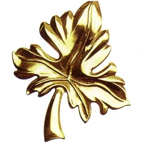 Zierblatt aus Messing