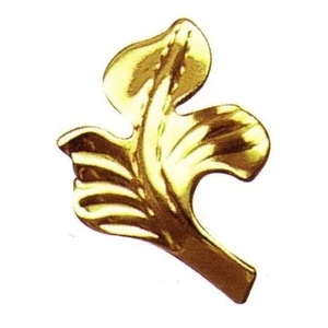 Zierblatt aus Messing