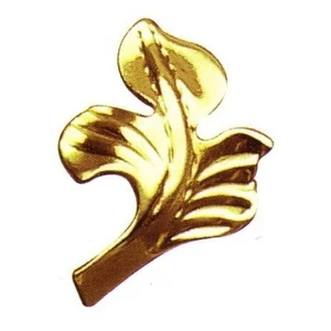 Zierblatt aus Messing