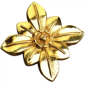 Zierrosette aus Messing
