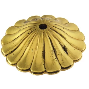 Zierrosette aus Messing