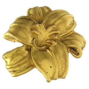 Zierrosette aus Messing