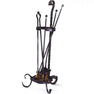Schmiedeeisen Kaminbesteck