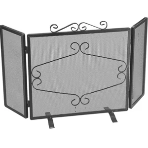 Schmiedeeisen Spritzschutz Kamingitter