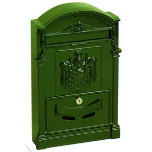 Briefkasten, grün