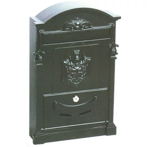 Briefkasten, schwarz