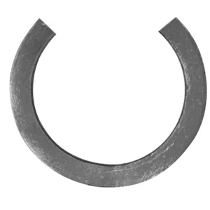 Ring, offen, Vierkantmaterial, glatt, verschiedene Materialstärken und Durchmesser