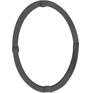 Ovalring, Vierkantmaterial, glatt