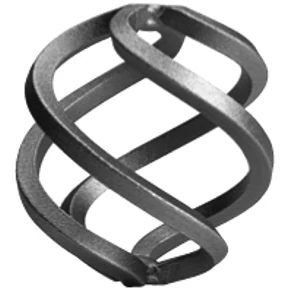 Zwirbel aus Vierkantmaterial