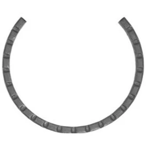 Ring, offen, Flachmaterial "Scala", verschiedene Materialstärken und Durchmesser