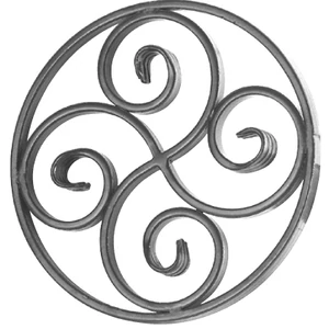 Ornament, klassisch, verschiedene Materialstärken