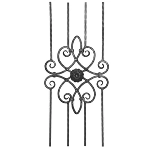 Ornament, klassisch, vernietet, kantengehämmert