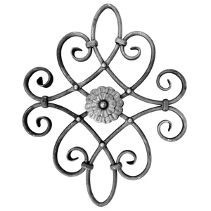 Ornament, klassisch, vernietet, glatt, verschiedene Materialstärken