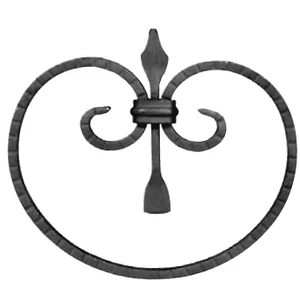 Zierelement, Flachmaterial "Scala"