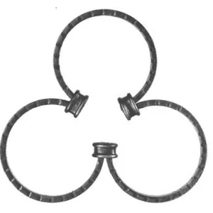 Zierelement, Flachmaterial "Scala", verschiedene Materialstärken