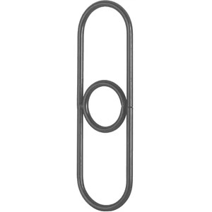 Ovalring, Rundmaterial, glatt