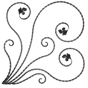 Ornament aus Schmiedeeisen