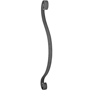 Bauchstab, klassisch, Flachmaterial &quot;Ziegeldekor&quot;