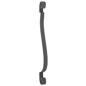 Bauchstab, klassisch, Flachmaterial, glatt
