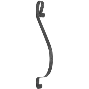 Bauchstab, klassisch, Flachmaterial &quot;Ziegeldekor&quot;