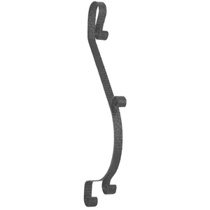 Bauchstab, klassisch, Flachmaterial &quot;Ziegeldekor&quot;