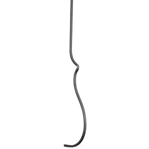Bauchstab, klassisch, Vierkantmaterial, glatt, verschiedene Materialstärken und Höhen