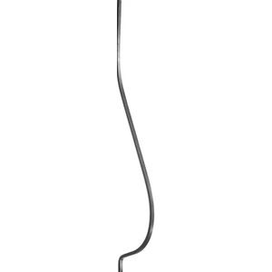 Bauchstab, klassisch, Vierkantmaterial, glatt, verschiedene Materialstärken und Höhen