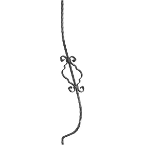 Bauchstab, klassisch, Vierkantmaterial, kantengehämmert, verschiedene Materialstärken und Höhen