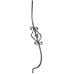 Bauchstab, klassisch, Vierkantmaterial, glatt, verschiedene Materialstärken und Höhen
