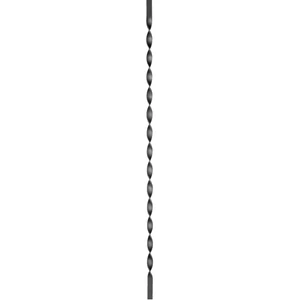 Zierstab, gedreht, Flachmaterial, glatt, verschiedene Materialstärken und Höhen