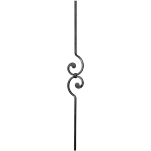 Zierstab, klassisch, verschiedene Materialstärken und Höhen