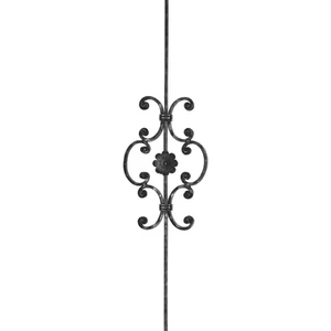 Barock Zierstab, handgeschmiedet