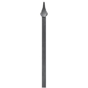 Zaunstab, Flachmaterial, glatt, verschiedene Materialstärken und Höhen
