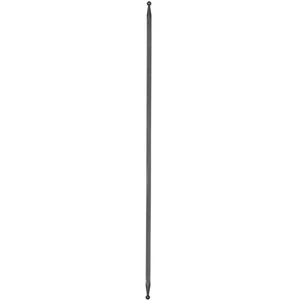 Zaunstab, Vierkantmaterial, glatt, mit kleinen Kugeln, verschiedene Materialstärken und Höhen