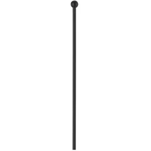 Zaunstab, Rundmaterial, glatt, mit Kugel Ø30mm, verschiedene Materialstärken und Höhen