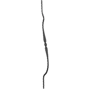 "Modern Design" Bauchstab, Vierkantmaterial, kantengehämmert, verschiedene Materialstärken