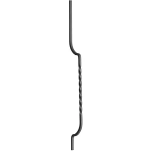 Bauchstab, klassisch, Vierkantmaterial, glatt, verschiedene Materialstärken