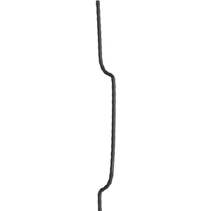 Bauchstab, klassisch, Vierkantmaterial, kantengehämmert, verschiedene Materialstärken
