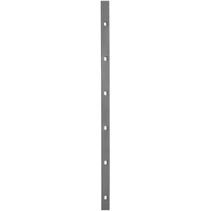 Flachstahl, Vierkantloch, Distanz zwischen den Lochmitten 125mm, verschiedene Lochgrößen und Stahlstärken