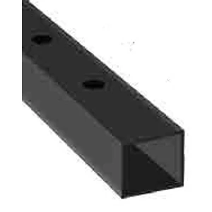 Vierkantrohr 40x40x3mm, durchgebohrt, verschiedene Lochgrößen