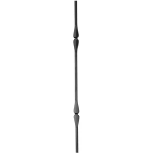 &quot;Modern Design&quot; Zierstab, Vierkantmaterial, glatt, verschiedene Materialstärken und Höhen