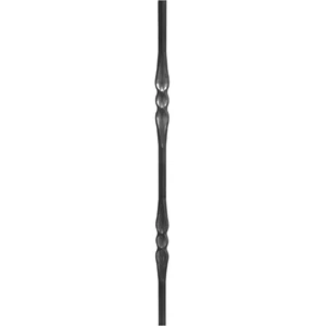 &quot;Modern Design&quot; Zierstab, Vierkantmaterial, glatt, verschiedene Materialstärken und Höhen
