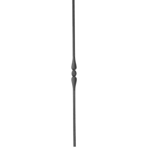 "Modern Design" Zierstab, Vierkantmaterial, glatt, verschiedene Materialstärken und Höhen