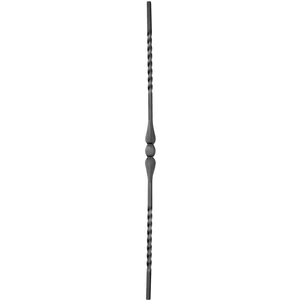 "Modern Design" Zierstab, Vierkantmaterial, glatt, verschiedene Materialstärken und Höhen